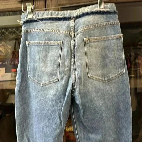 Frame Le High Straight Tie Waist Jeans sz 25 - Picture 6 of 7